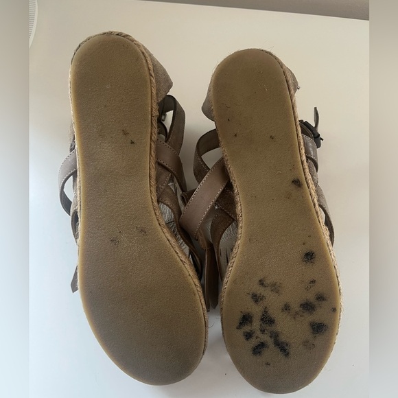 Neil Barrett suede & leather sandal with espadrille bottom - size 38 - Picture 6 of 6